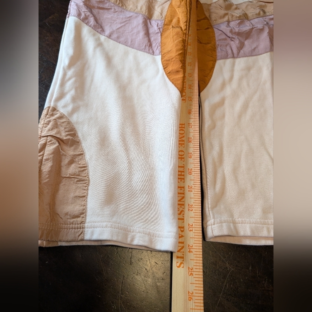 Free People Movement Flurry Pants, Women's Medium, Cream/Pink - Picture 8 of 9